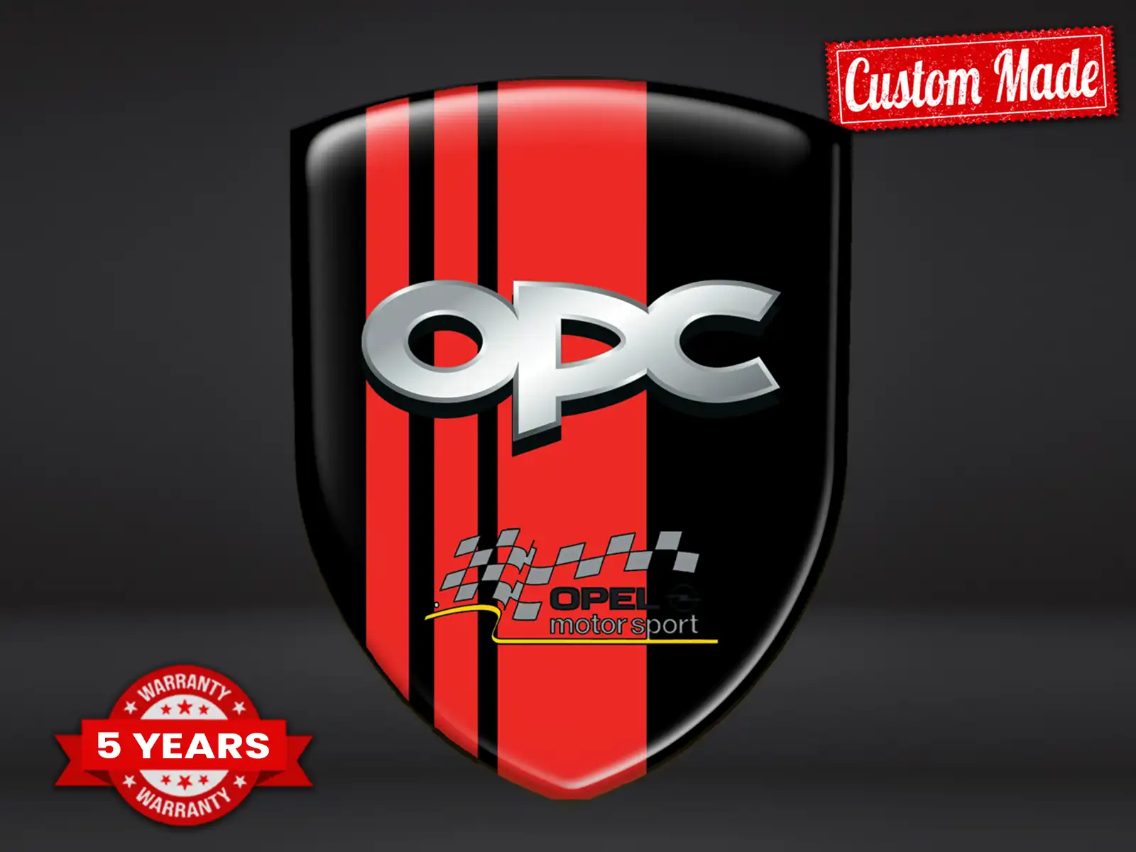 OPC Adesivi Logo Aziendale Sportivi Stellari Professionali